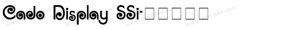 Cado Display SSi字体转换